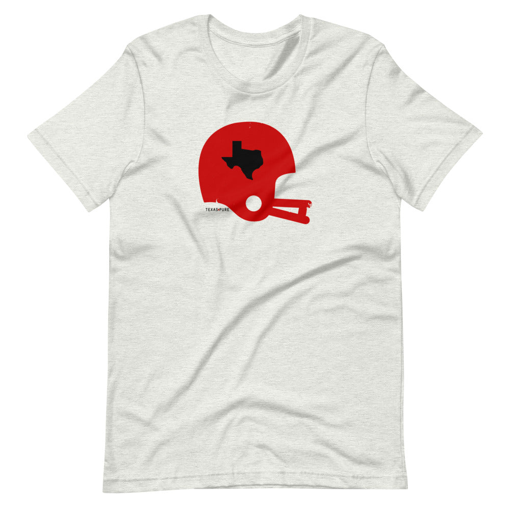 Lubbock Texas Helmet Collegiate Short-sleeve T-shirt – TexasPure